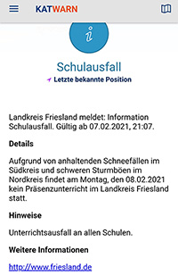 Schulausfall