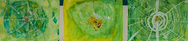 Kunst Spinnen