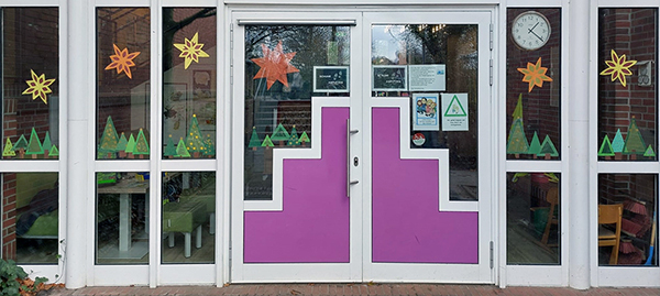 Adventlicher Türschmuck