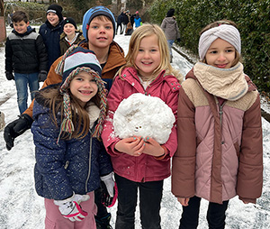 Schneepause