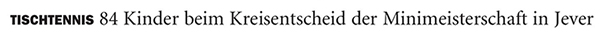 Tischtennis