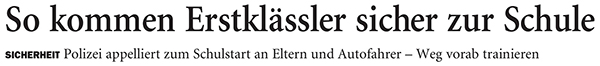 Einschulung